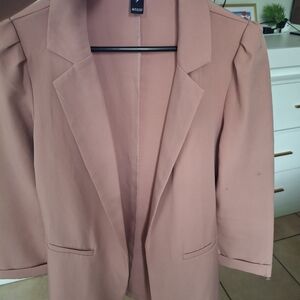 Windsor Women's Blazer Jacket - Dusty Rose